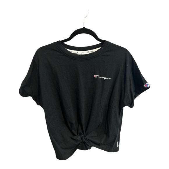 🎉HP🎉 Champion Tie-Front Print Tee size Medium - Picture 2 of 5